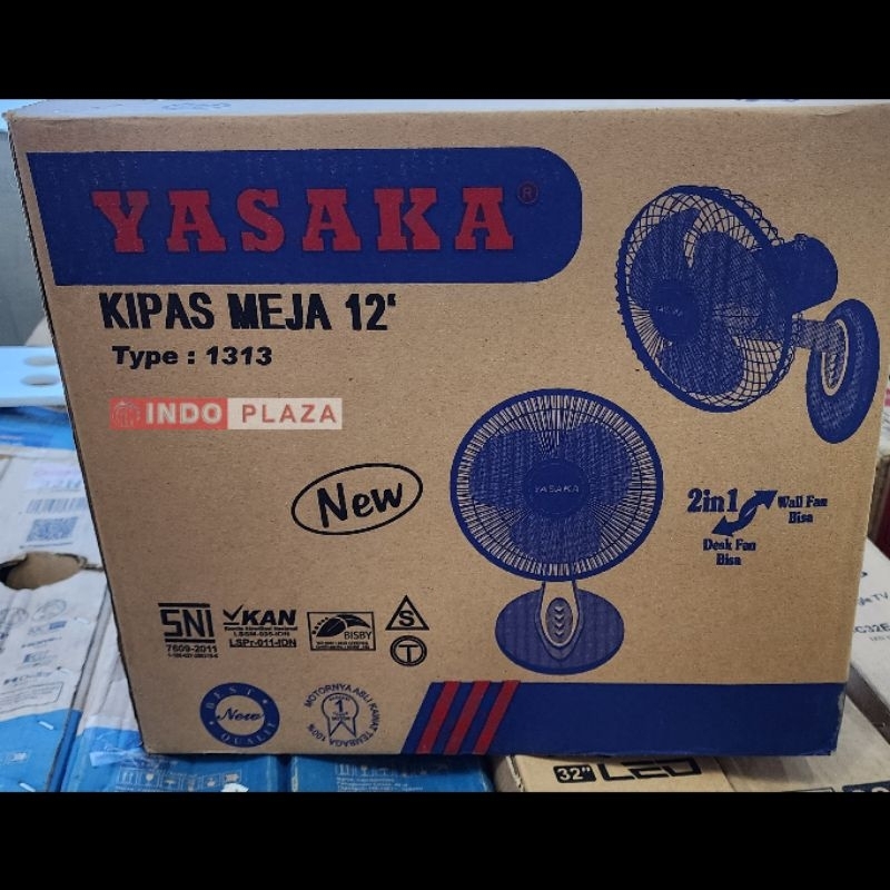 KIPAS ANGIN MEJA DESK FAN / DINDING WALL FAN YASAKA 12 INCH