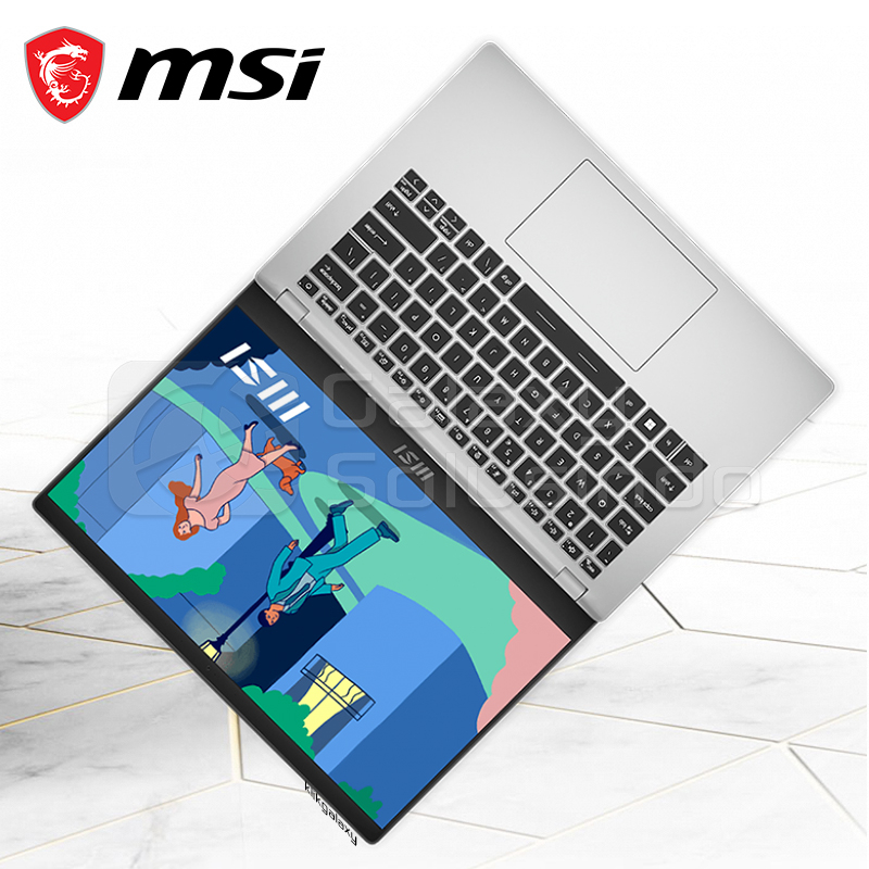 MSI MODERN 14 C12M 474ID Core I3 1215U 512GB SSD 8GB RAM INTEL UHD GRAPHIC - Silver Notebook