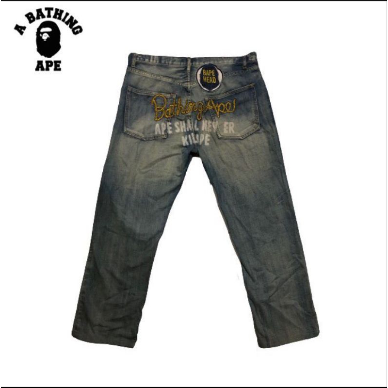 bape jeans