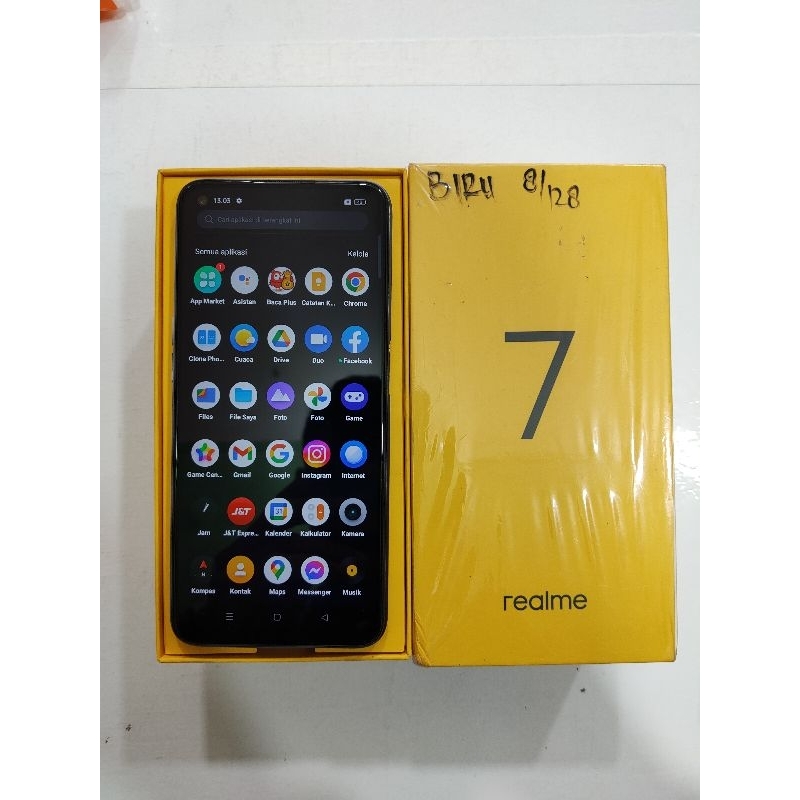 Realme 7 8/128 Second Fullset