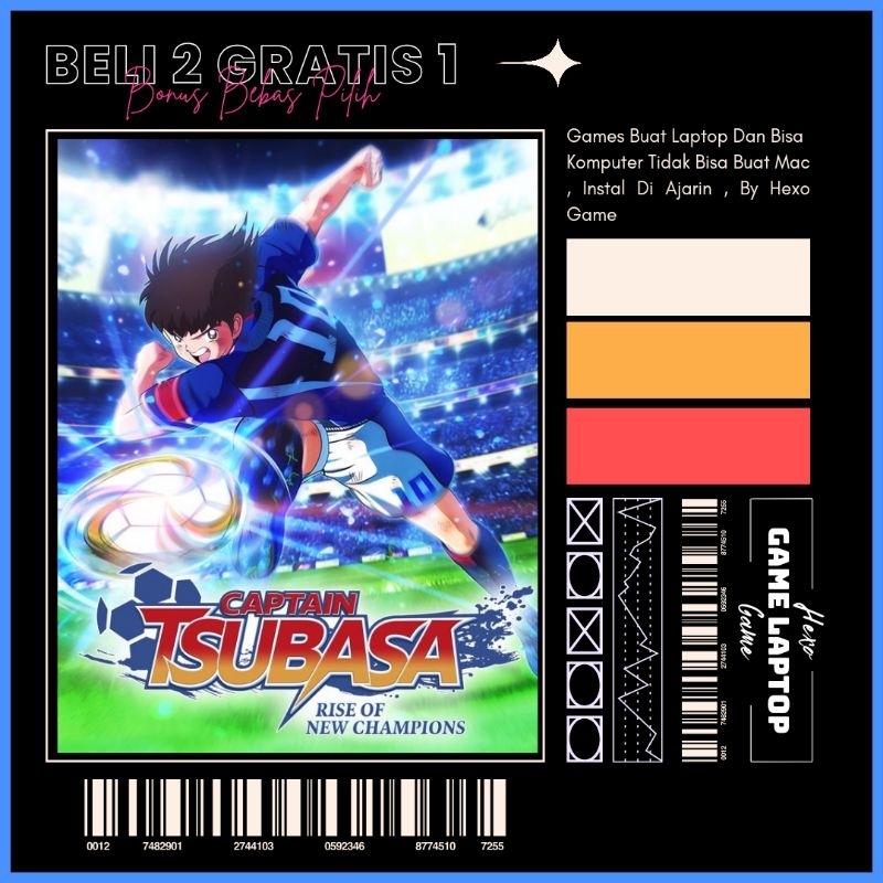 CAPTAIN TSUBATSA - GAME PC - GAME LAPTOP - LINK DOWNLOAD