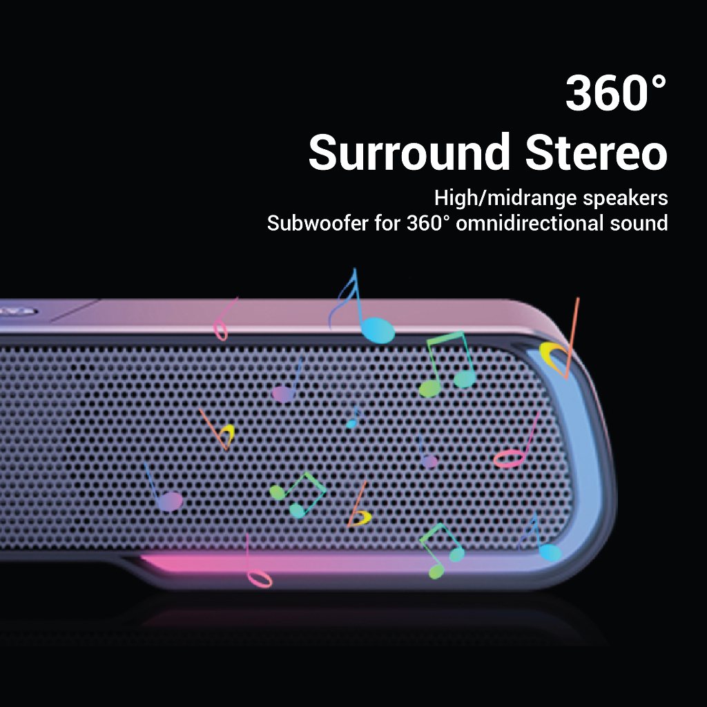 Speaker Aktif Bluetooth LED-913 Soundbar Speaker Stereo Bass Effect With Super Bass - XOBOX