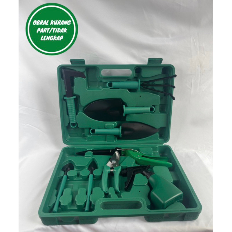 [OBRAL RIJEK] Set Sekop Tanaman Shovel Spade Gardening Tools 9 PCS - LXY55