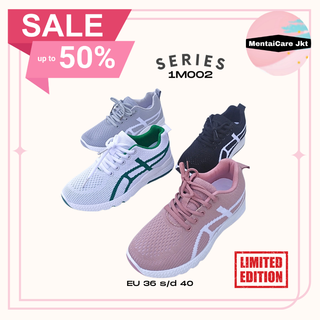 [LIMITED] [M002] SEPATU OLAHRAGA SNEAKERS CASUAL TERBARU STYLE KOMBINASI POLOS PRIA WANITA BAHAN RAJUT PREMIUM IMPORT BEST QUALITY