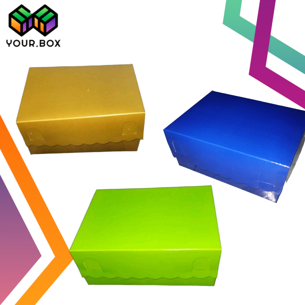 

Dus Kue/Dus Nasi Ukuran R. 12cm x 16cm x 7cm (10 pcs)