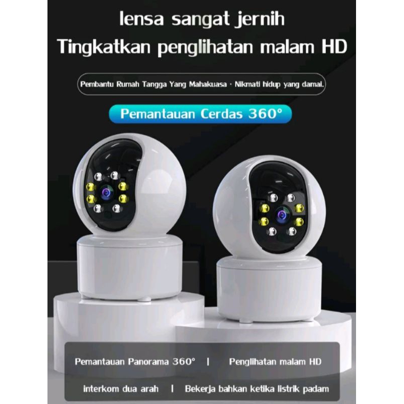 Smart IP Camera Wifi V380 HD 8MP Wireless Mini IP CCTV