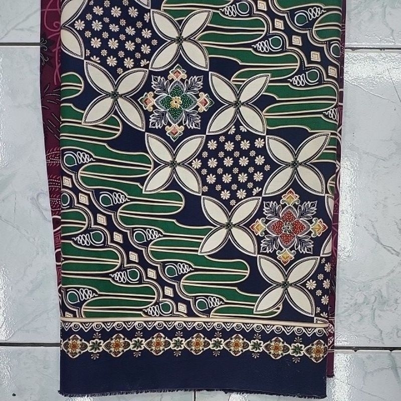 kain batik katun strech murah