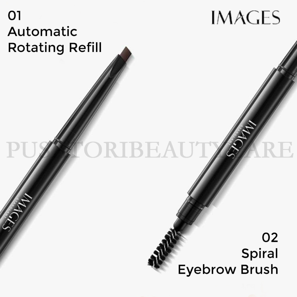 IMAGES  Eyebrow Smooth Drawing Pensil Alis Alami 2 sisi Tahan Air