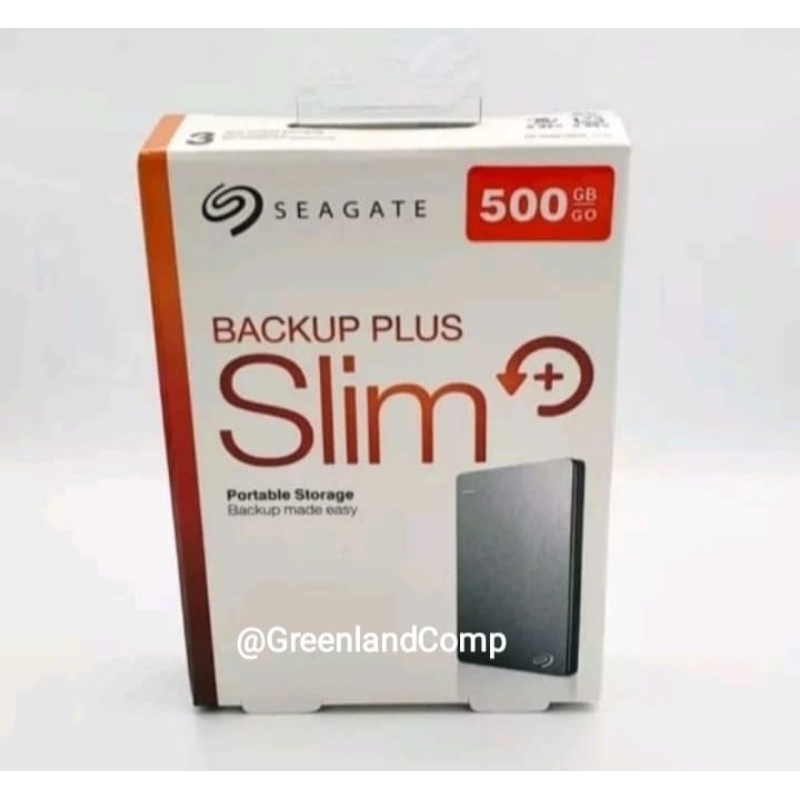 HARDISK EKSTERNAL 500GB BACK PLUS USB 3,0 SEAGATE