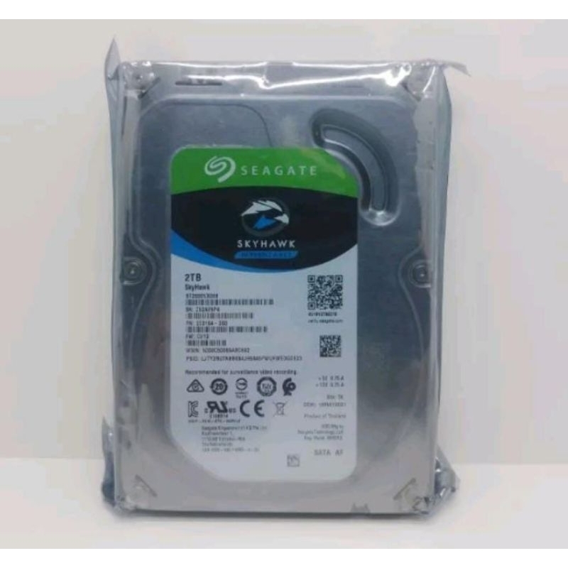 Hardisk internal 3,5" 2TB Seagate skyhawk