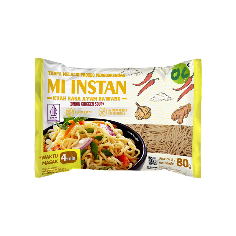 

[PROMO!!] Mie Bawang Instan Organic Center 80 Gr