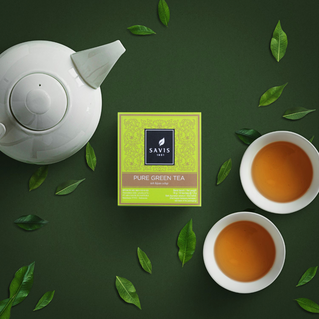 

Savis - Teh Hijau Premium Pure Green Tea 10 Teabag