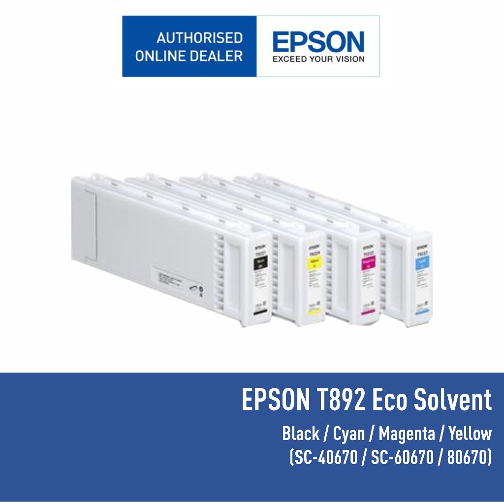 Tinta Catridge Epson T892 T 892 T-892 Epson SC-S40670 SC-60670 S40670