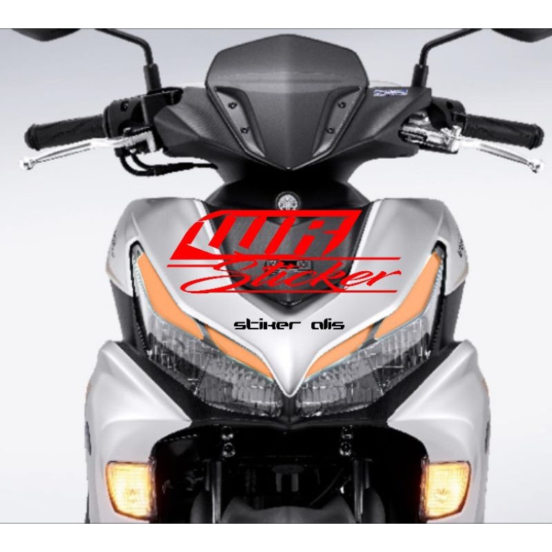 stiker alis lampu aerox new