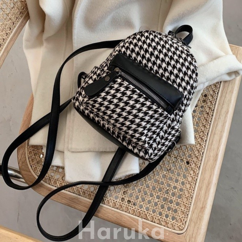 Tas Ransel Wanita import tas kain backpack handbag beg perempuan sandang bag good quality