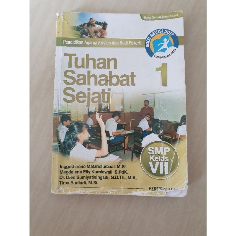 Buku TUHAN SAHABAT SEJATI SMP Preloved