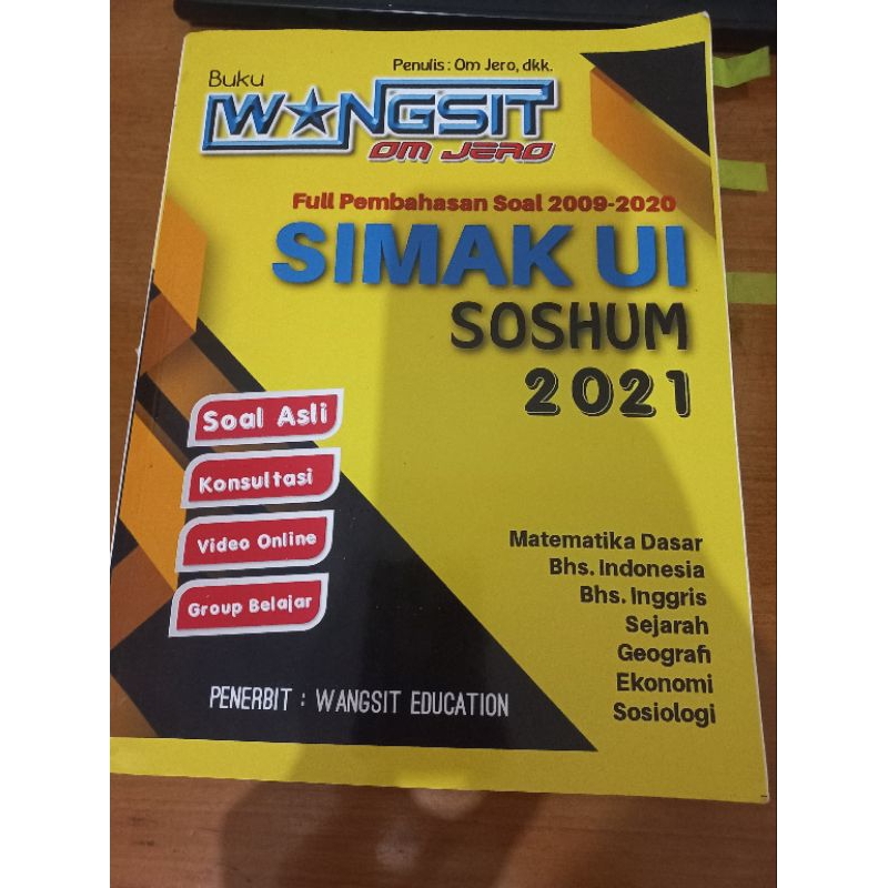 Preloved Wangsit SIMAK UI 2021