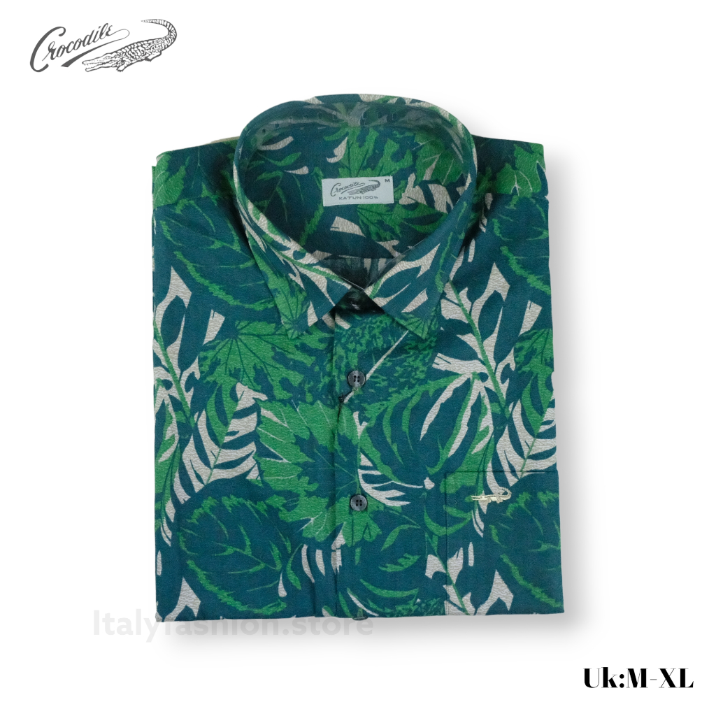 CROCODILE Kemeja Katun Pria Original 0980