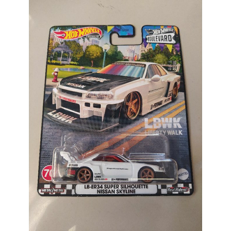 Hot Wheels LB-ER34 Super Silhouette Nissan Skyline