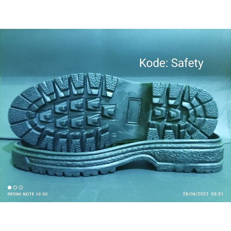 outsole sepatu safety army sol alas sepatu safety