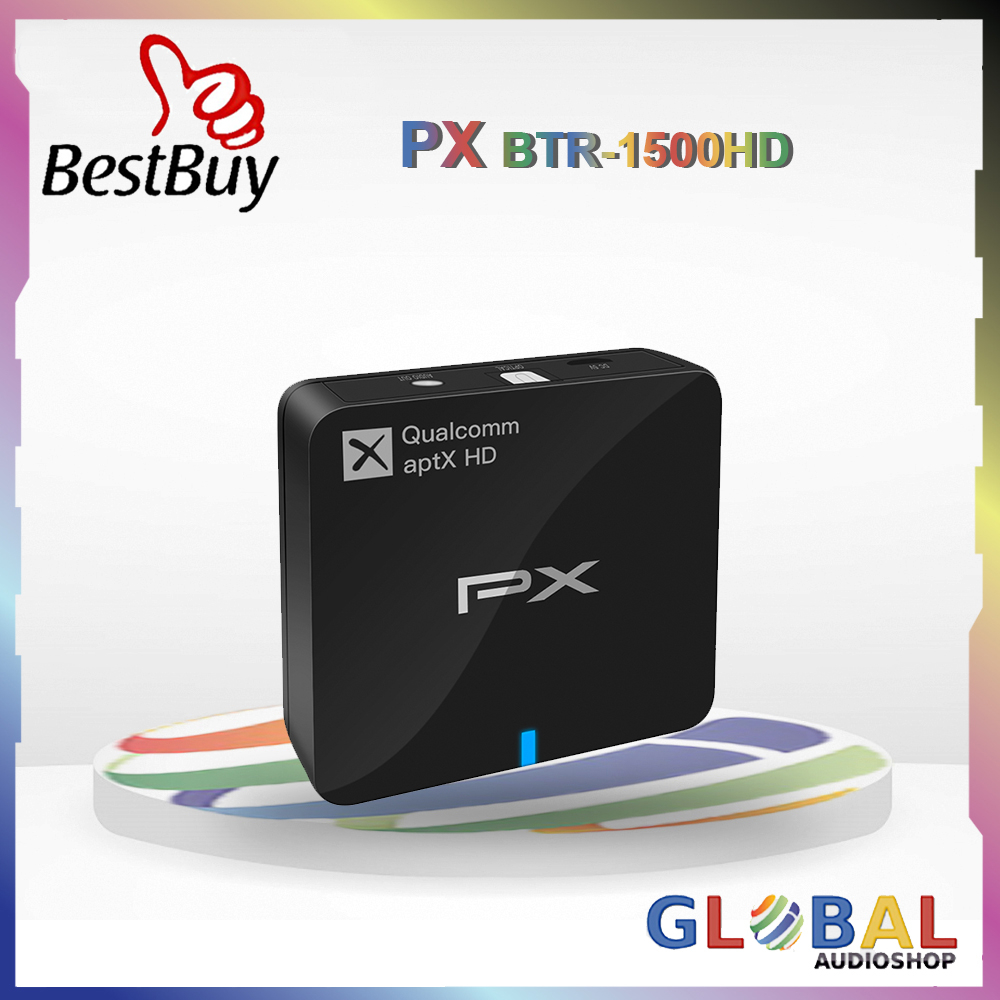 PX BTR1500HD BTR-1500HD wireless Bluetooth Receiver Audio 5.0 APTX HD