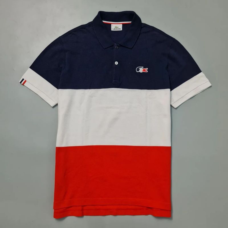 Kaos Pria Merk LACOSTE// BOWO2ND SECOND BRANDED