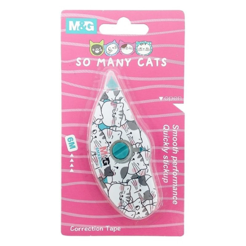 

M&G "SO MANY CATS" 6mx5mm Correction Tape