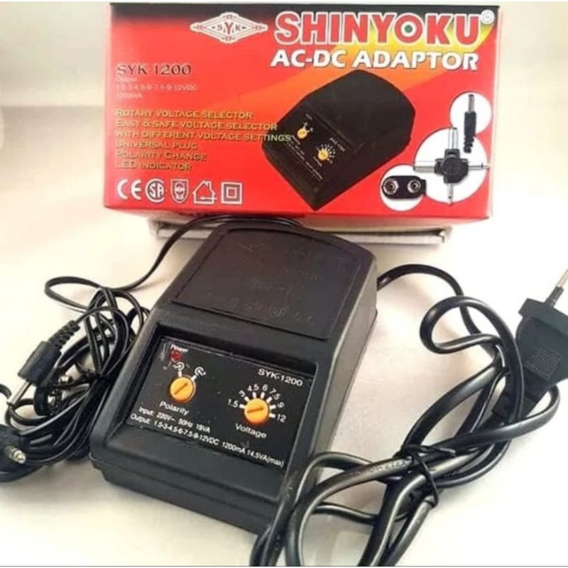 SHINYOKU ADAPTOR AC TO DC SYK 1200