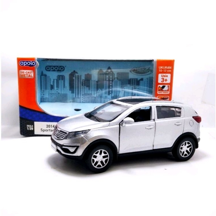 Apolo msz Diecast KIA Sportage R Silver