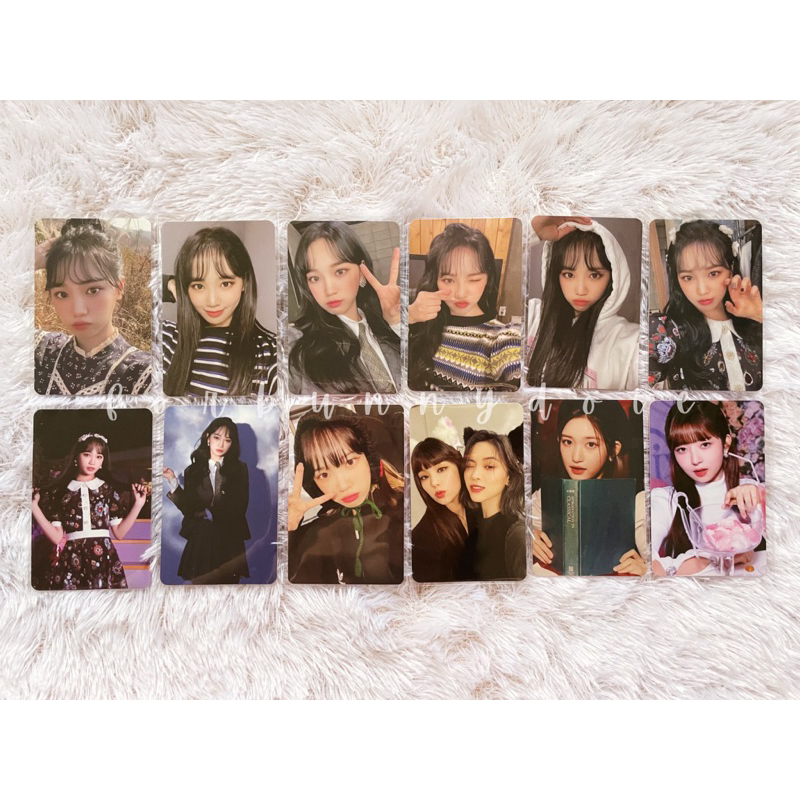 Photocard Official LE SSERAFIM IZONE Chaewon (One Reeler OR Scene SC 1 2 3, Ilalang, Belang, PNS, Wi