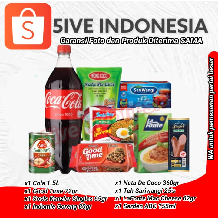 

Parcel Sembako Makanan Ringan 3 / Hampers Gift Hari Raya