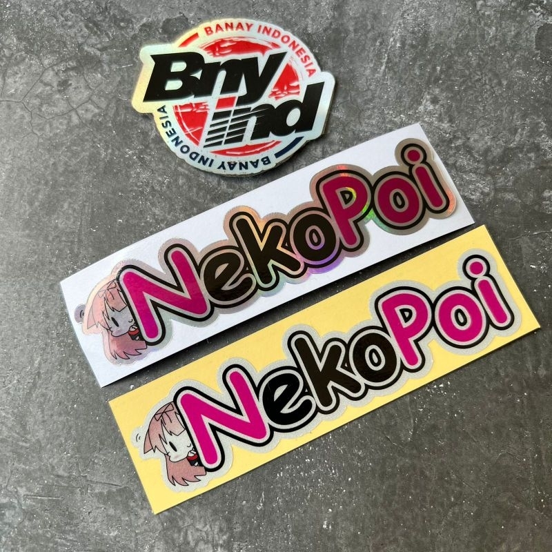 Stiker NekoPoi Sticker Neko Poi princutt