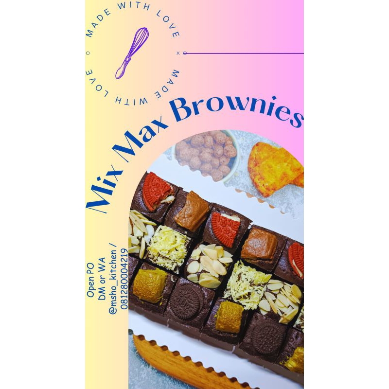 

Mix Max Brownies