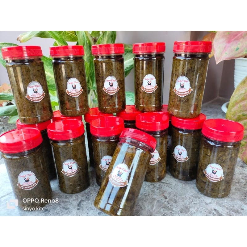 

sambal ijo baby cumi