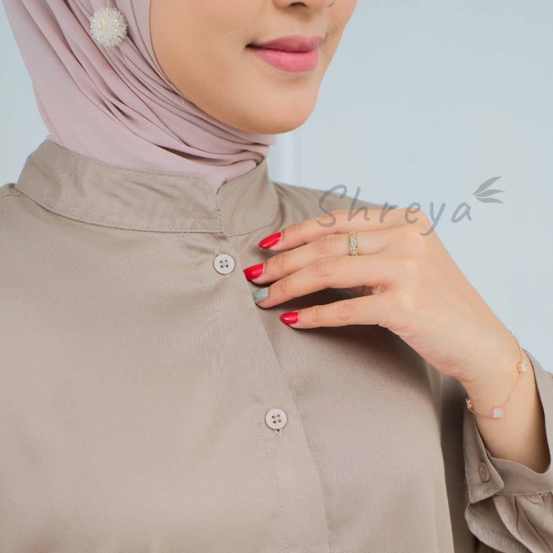 Kanaka Blouse by IwearShreya - Blouse Kemeja Rayon Twill