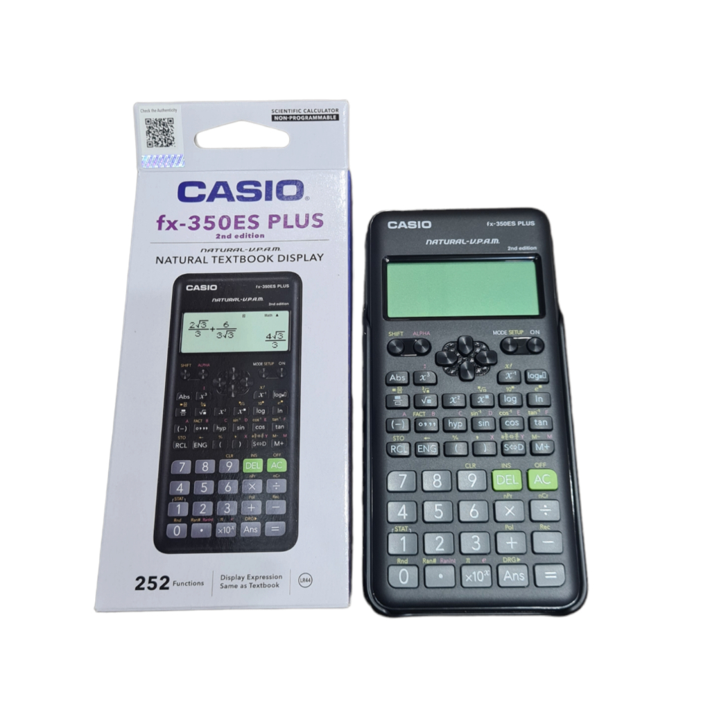

KALKULATOR CASIO SCIENTIFIC FX-350ES PLUS 2nd EDITION