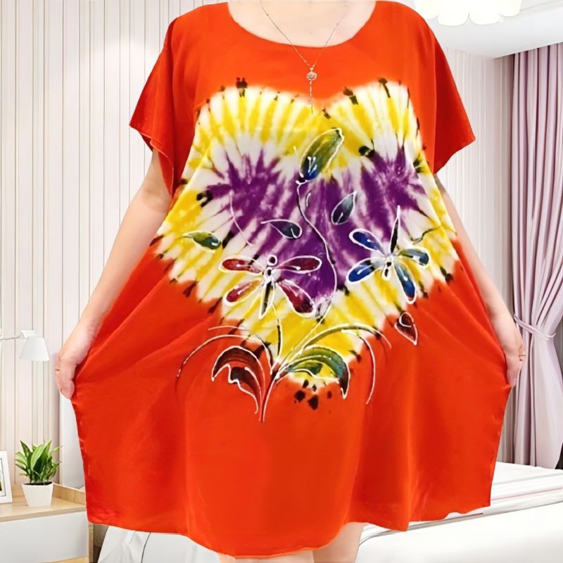 baju bali jumbo baju bali baju santai wanita size jumbo motif love bahan katun berkwalitas