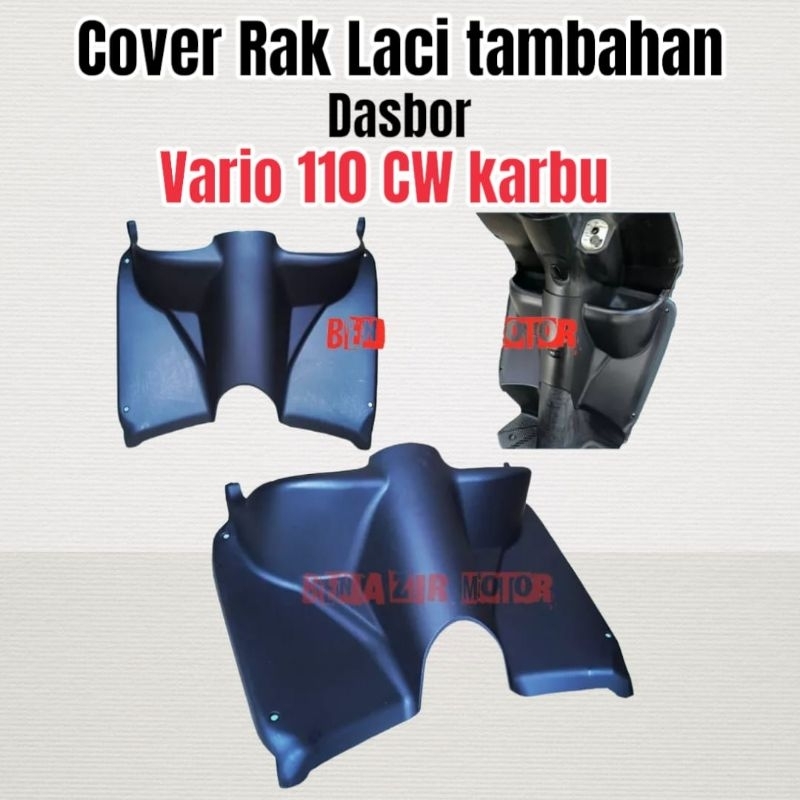 Rak laci dasbor tambahan vario 110 CW karbu lama