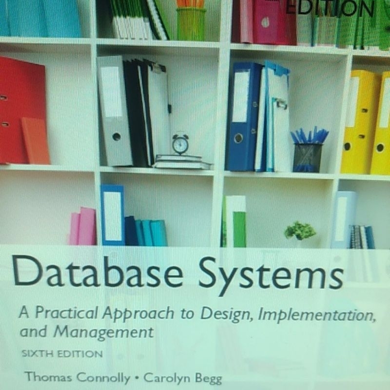 

database systems sixth edition thomas connolly
