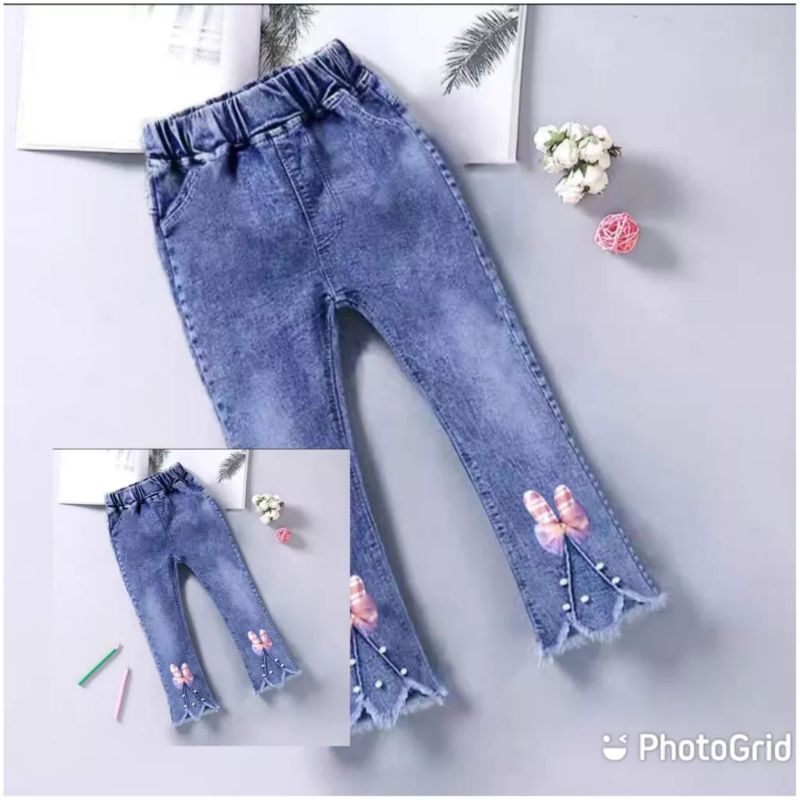 [4-10TH] CELANA JEANS IMPORT ANAK PEREMPUAN MODEL RAWIS CUTBRAY 4 5 6 7 8 9 10 11 TAHUN / LEVIS IMPORT PREMIUM ANAK PEREMPUAN