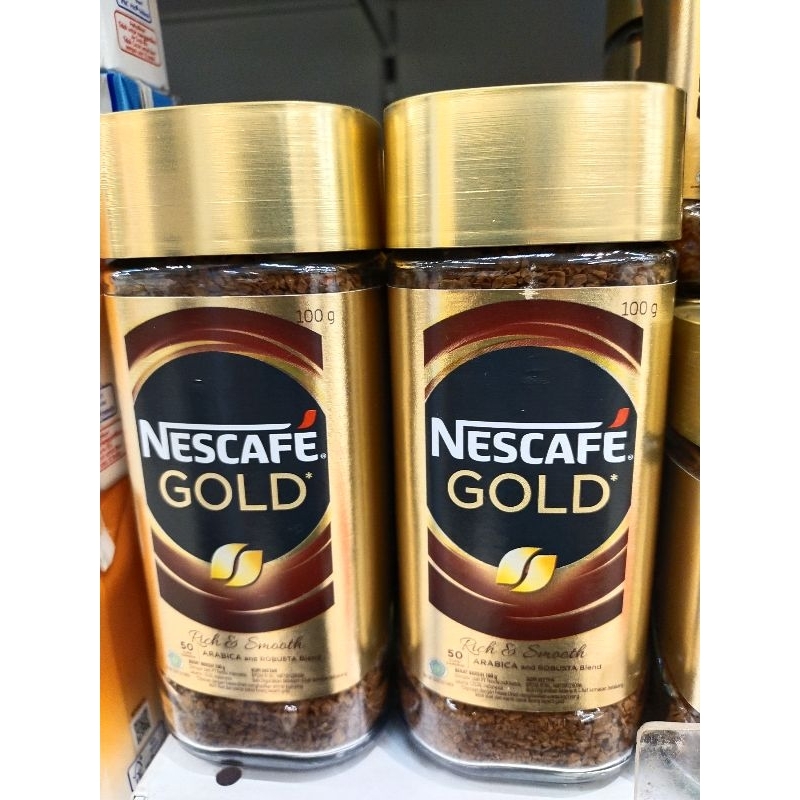 

Nescafe Gold 100gr Arabica dan Robusta Blend