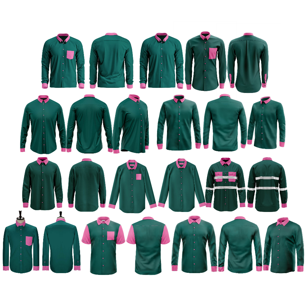 Mockup Kemeja Lengasn Panjang - PSD