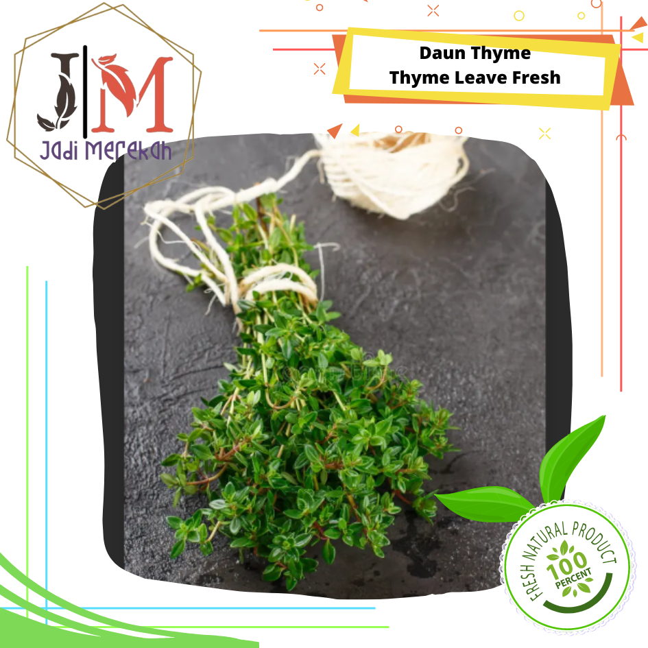 

[JM SoFresh] - Daun Thyme Segar / Jays Thyme Leave Fresh Herbs