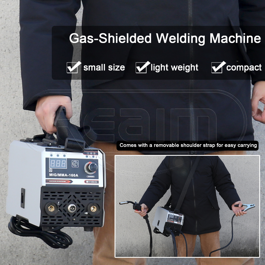 RAEIM Mesin Las MIG-250 120A Mesin pengelasan IGBT Mesin trafo las Welding machine Mesin Travo Las Listrik Inventer Mesin Trafo Las Lakoni Basic