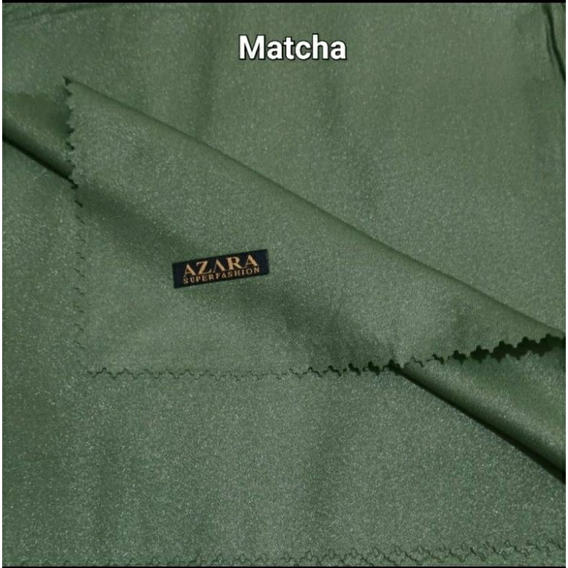 Hijab Jilbab Kerudung Segiempat Sinar Glamour Nur Sinaran Azara Lasercut Warna Matcha