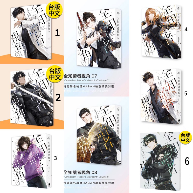 [Ready Stock] Novel Quan Zhi Du Zhe Shi Jiao 全知读者视角 (Versi Taiwan) | Omniscient Reader's Viewpoint |
