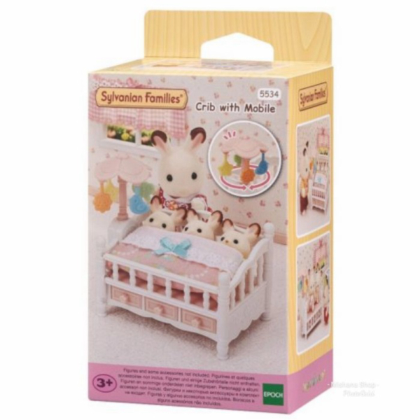 

Promo Tempat Tidur Boneka Sylvanian Families Crib Triplets with Mobile 5534 Diskon