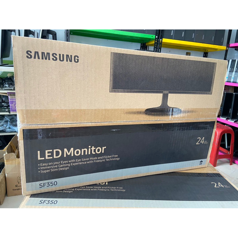 MONITOR LED SAMSUNG 24&quot; 24F350 VGA HDMI BARANG BARU HARGA MURAH