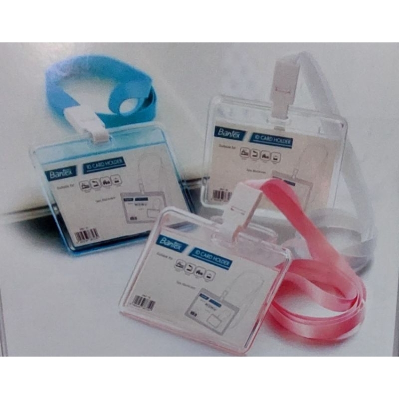 

Bantex ID Card Holder Transparent Landscape (per pcs)