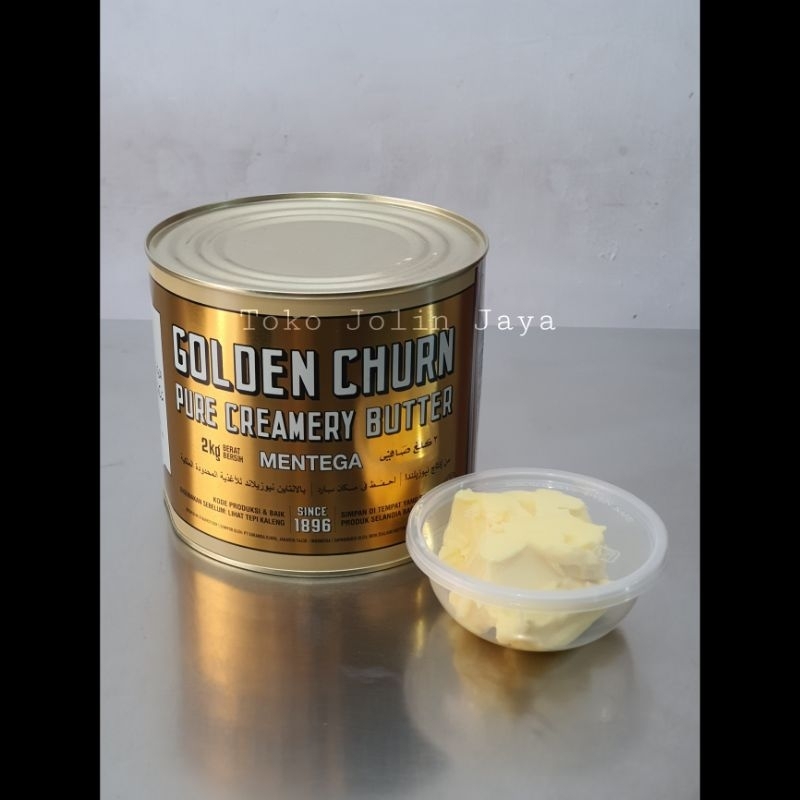 

(Khusus Instant) 100g Golden Churn butter kiloan / mentega Cap Tong